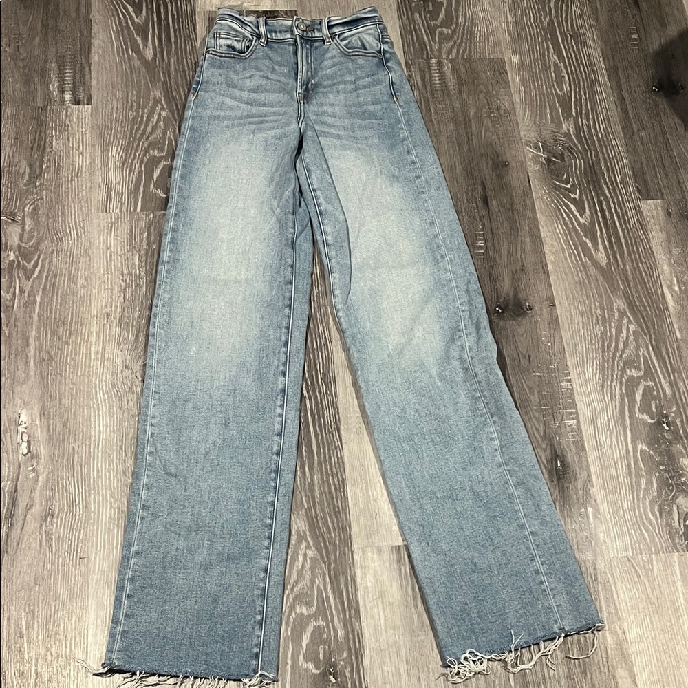 Classic Light Blue Flare Jeans
